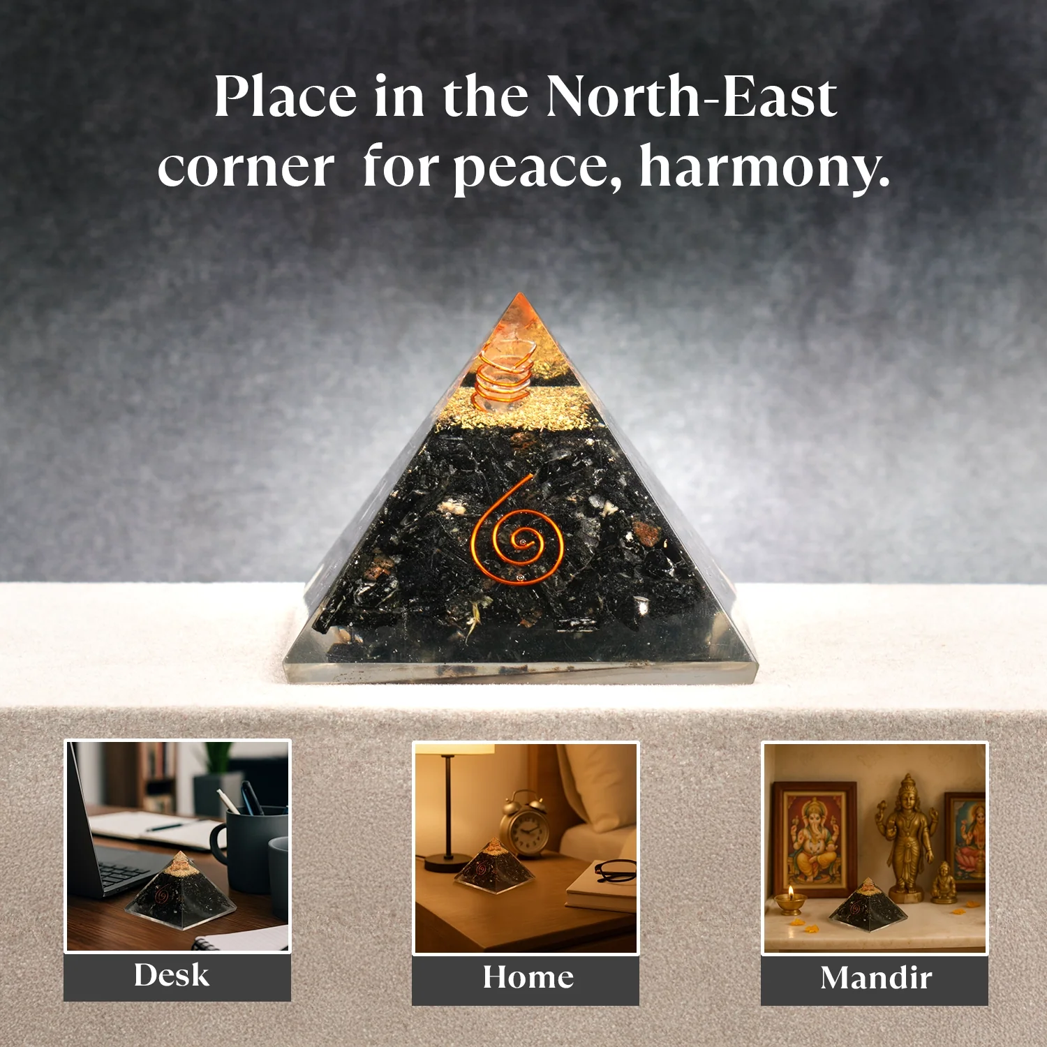 Black Obsidian Pyramid - Image 4