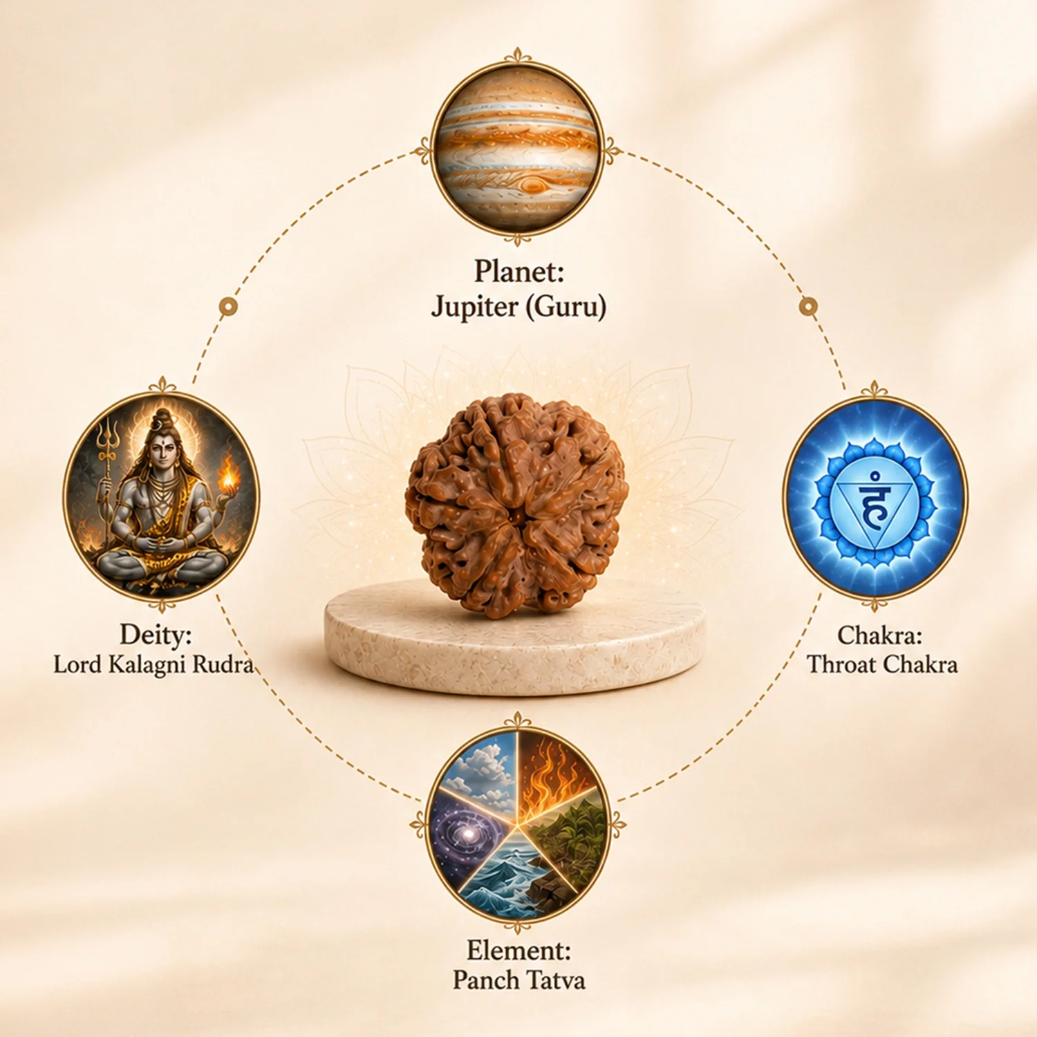 Collector's Edition 5 Mukhi Rudraksha (Nepali Origin) - Image 8