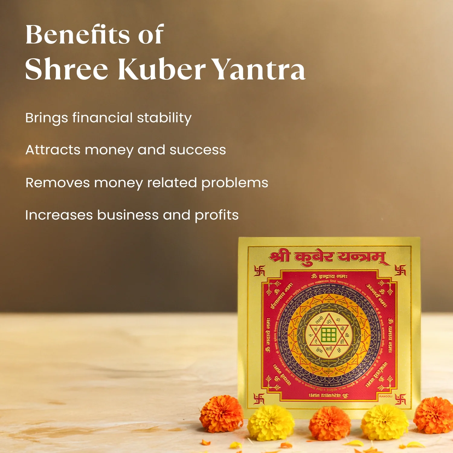 Shree Kuber Yantra (6*6 inch) - Image 2