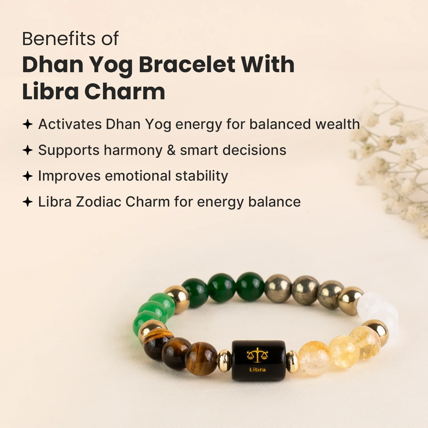 Dhan Yog Bracelet with Zodiac Charm - Image 103