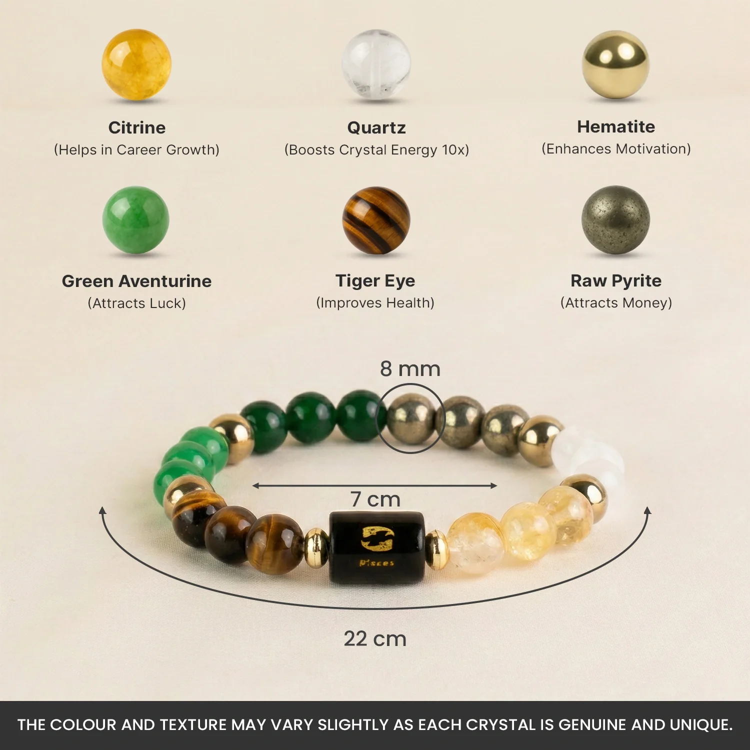 Dhan Yog Bracelet with Zodiac Charm - Image 41