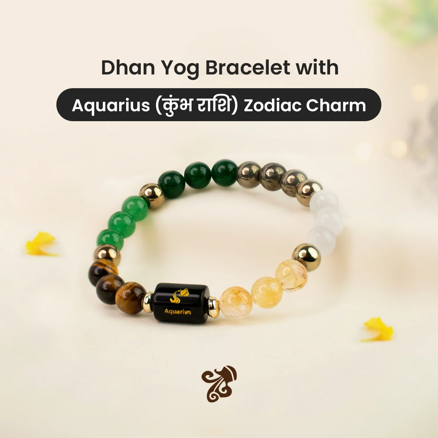 Dhan Yog Bracelet with Zodiac Charm - Image 54