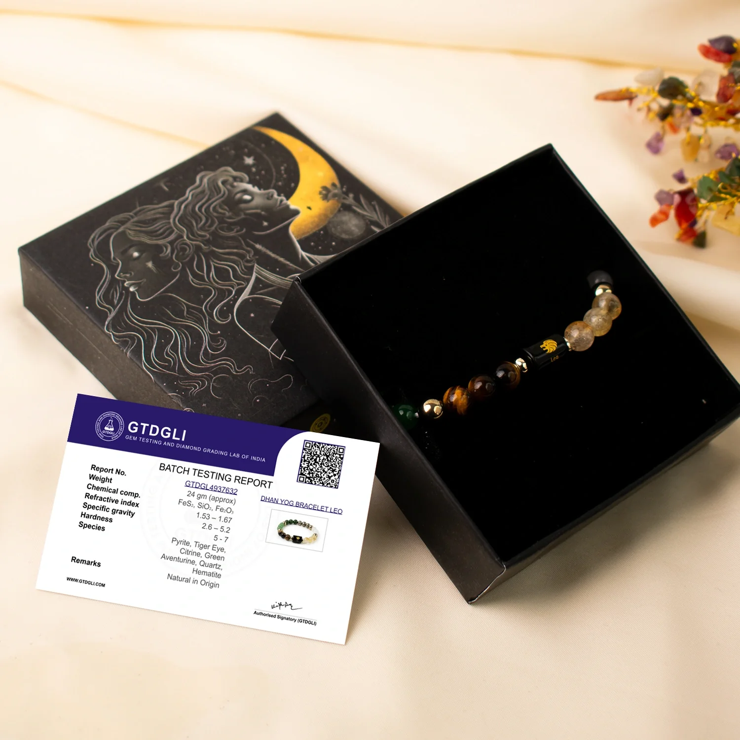 Dhan Yog Bracelet with Zodiac Charm - Image 64