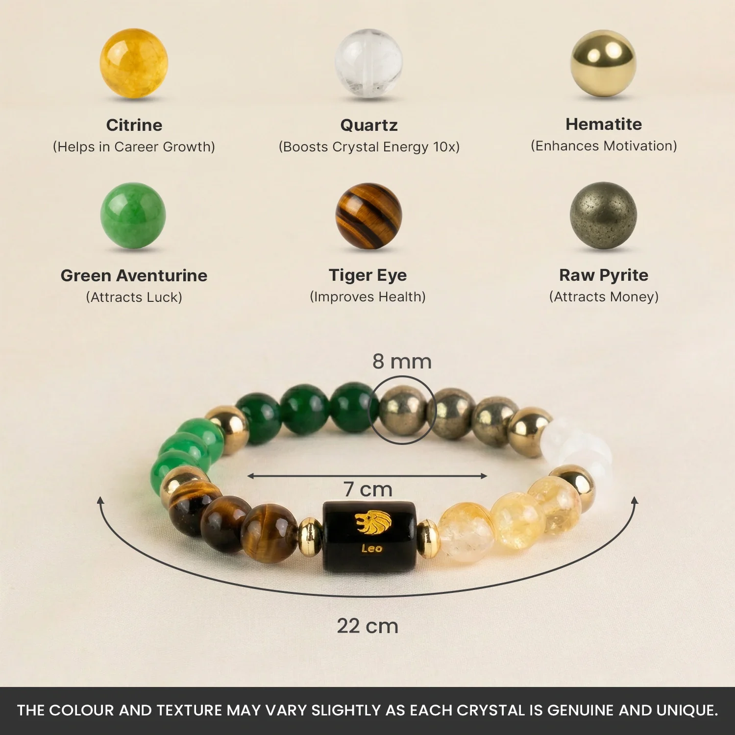 Dhan Yog Bracelet with Zodiac Charm - Image 65