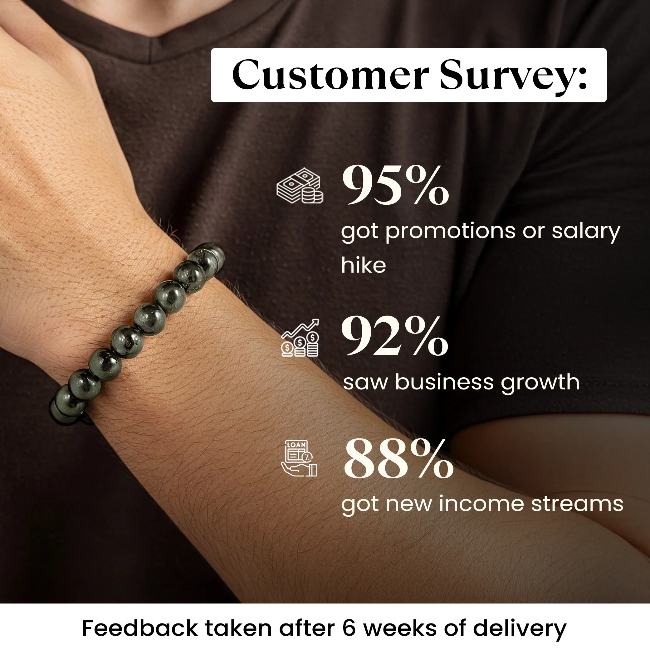 Energised Raw Pyrite Bracelet - 10x Stronger - Image 2