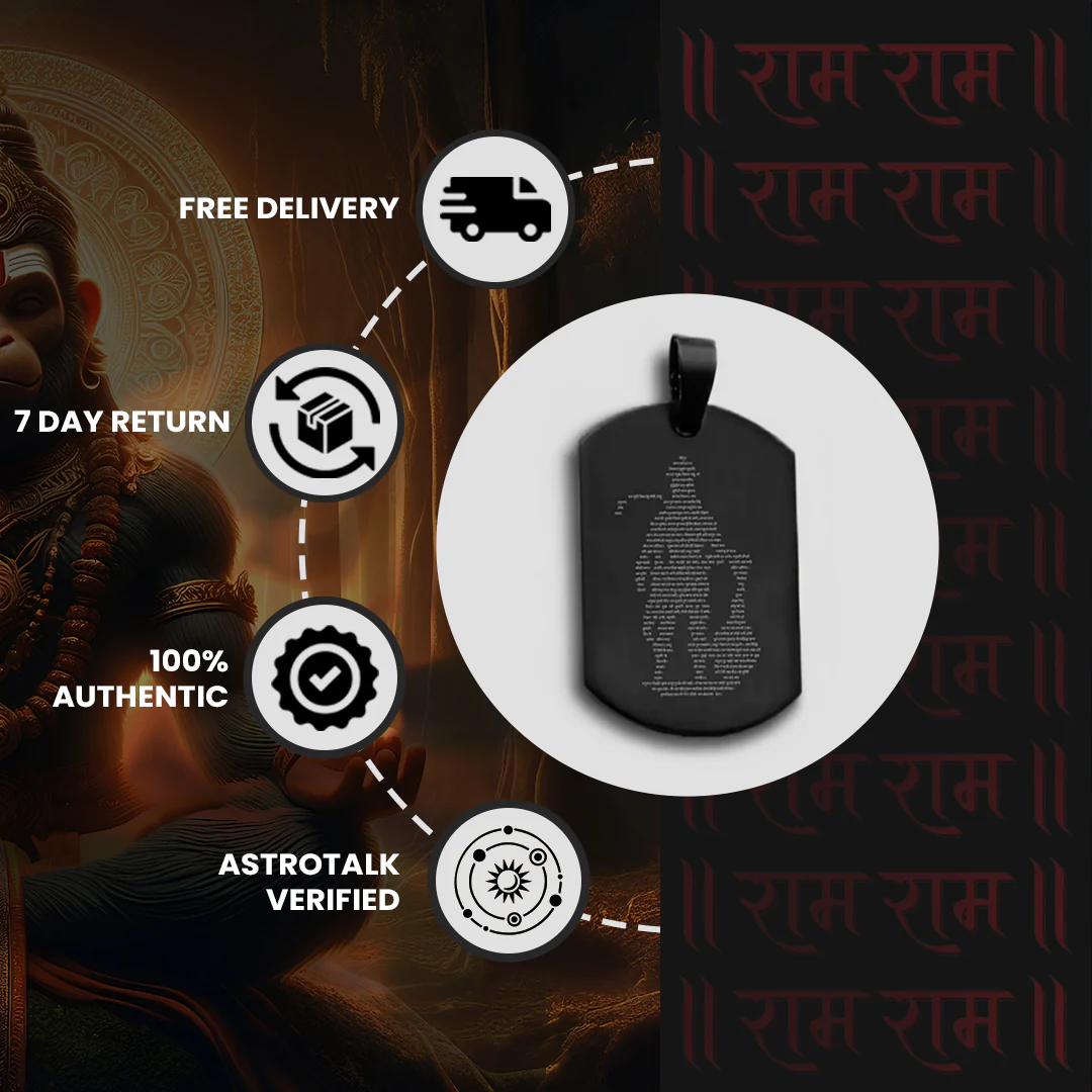 Hanuman Chalisa Kavach (Black) - Image 15