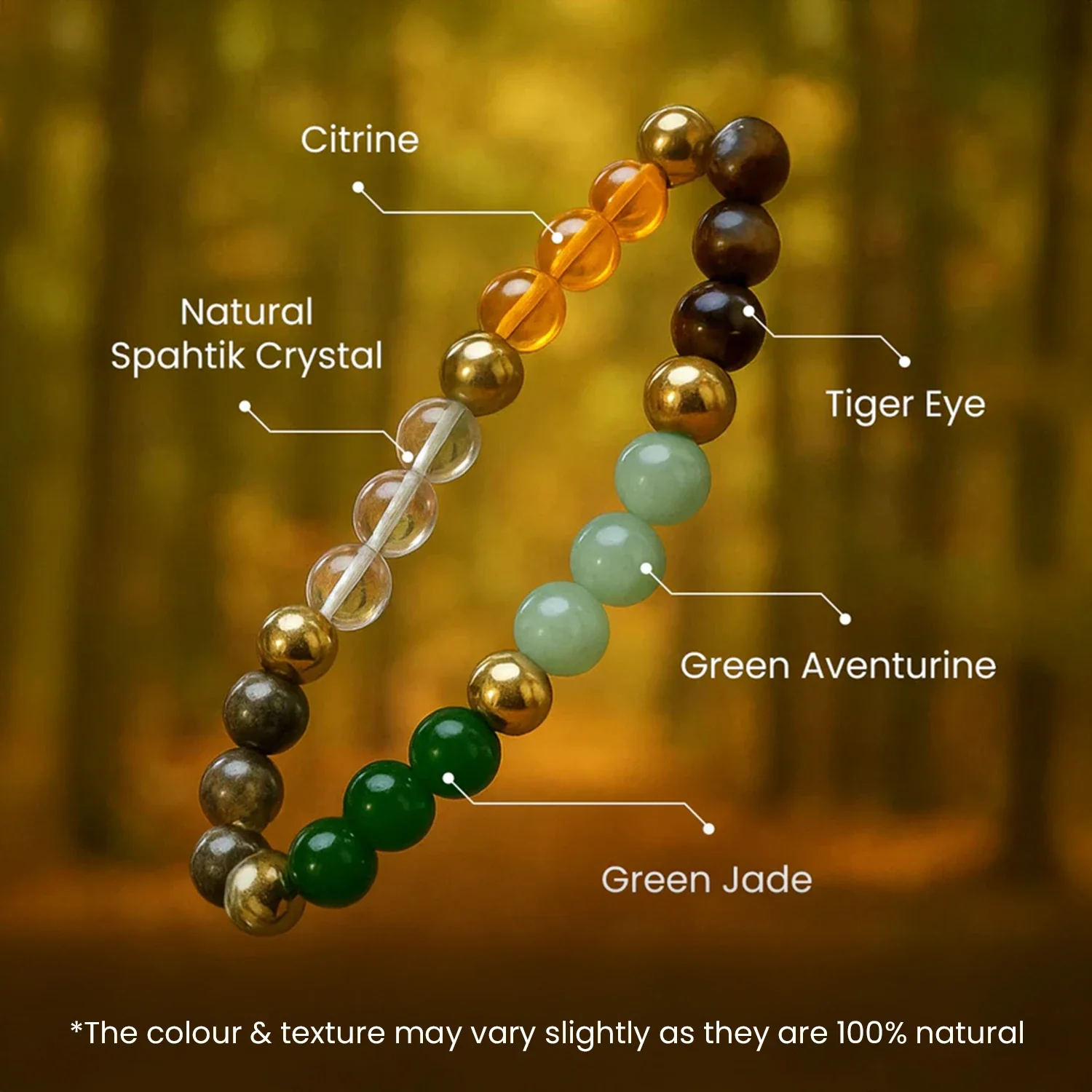 Maha Lakshmi Siddh Dhan Yog Bracelet with FREE Raw Selenite Plate - Image 4