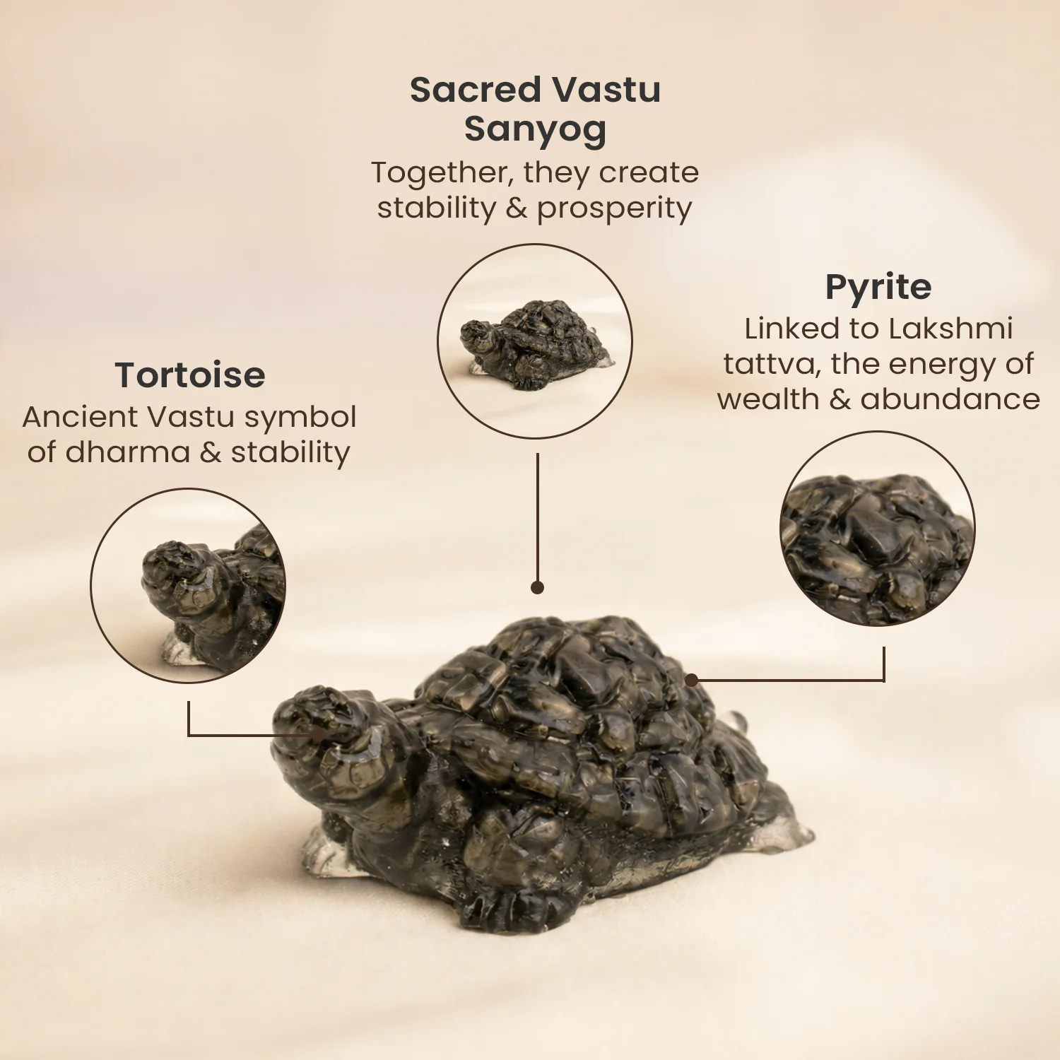 Vastu Pyrite Tortoise (Kachhua) - Image 21