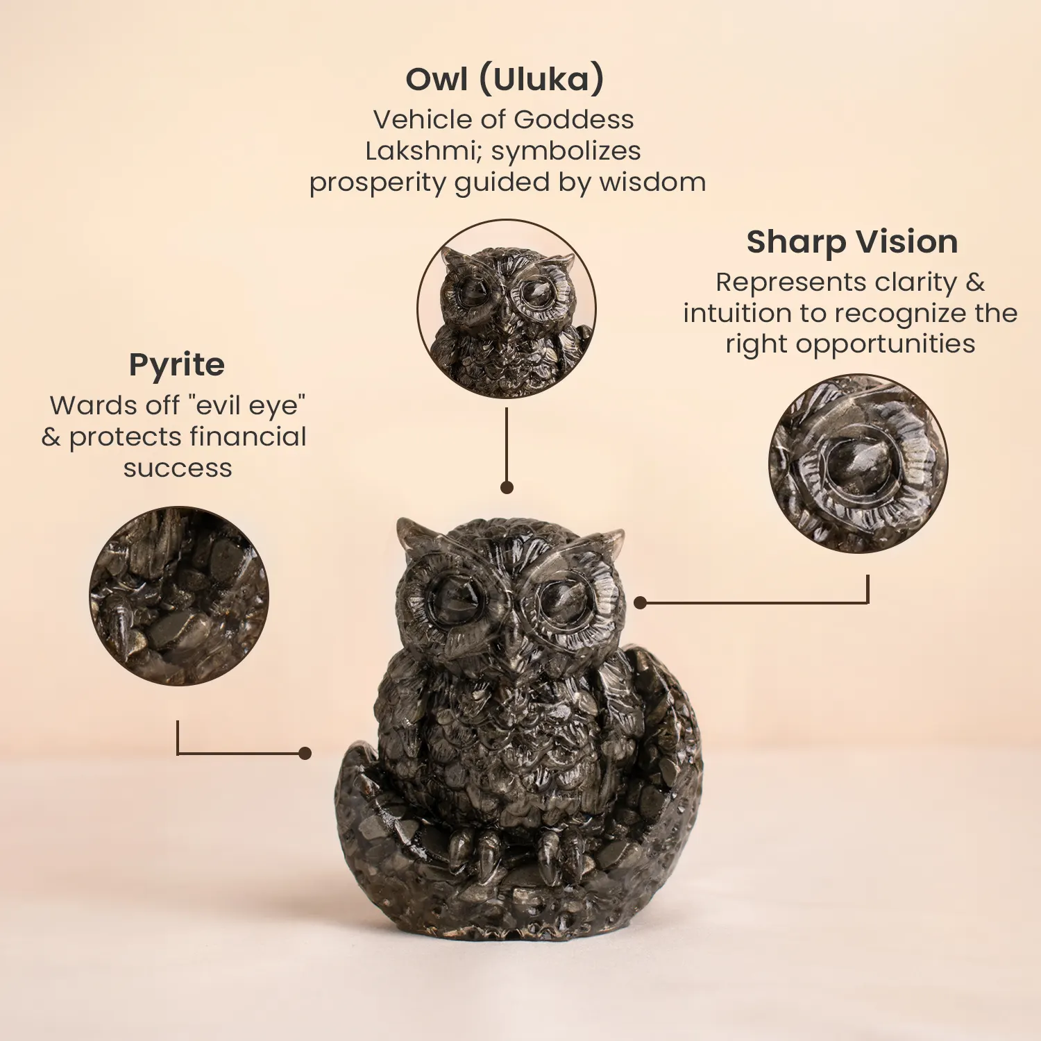 Vastu Pyrite Wealth & Wisdom Combo - Image 6